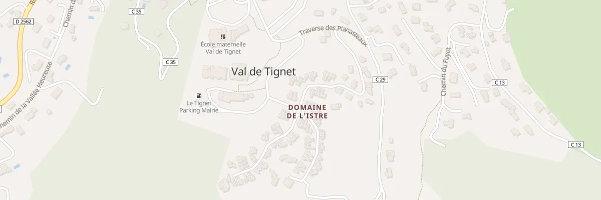Plan du 76 Dom de l’Istre au Tignet