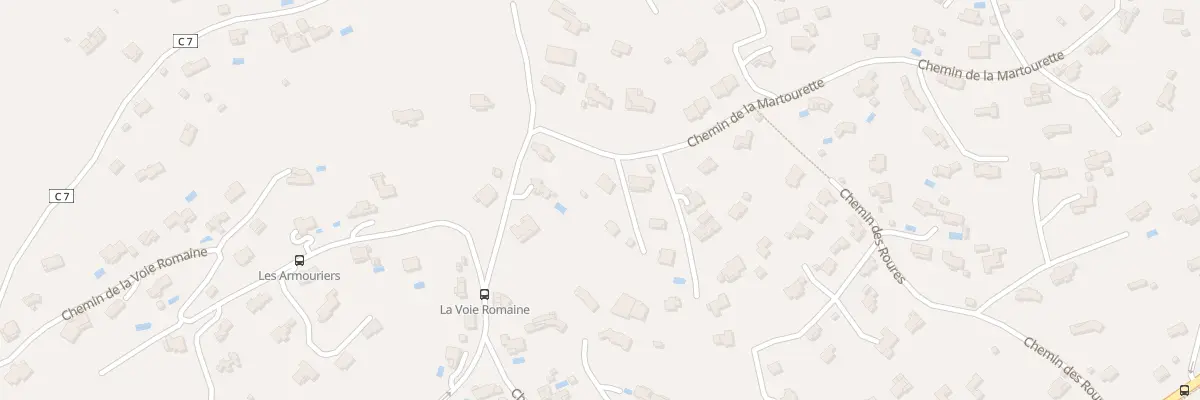 Plan du 653B Che de la Martourette Vc 25 au Tignet