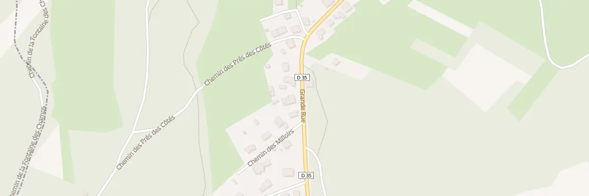 Plan du 62 Gr Grande Rue à Bondeval