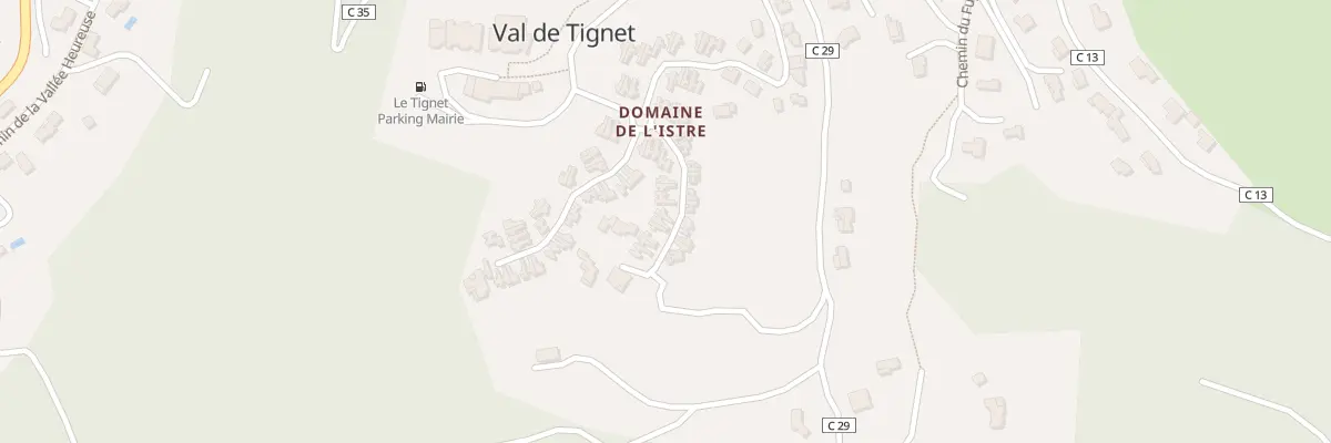Plan du 45 Dom de l’Istre au Tignet