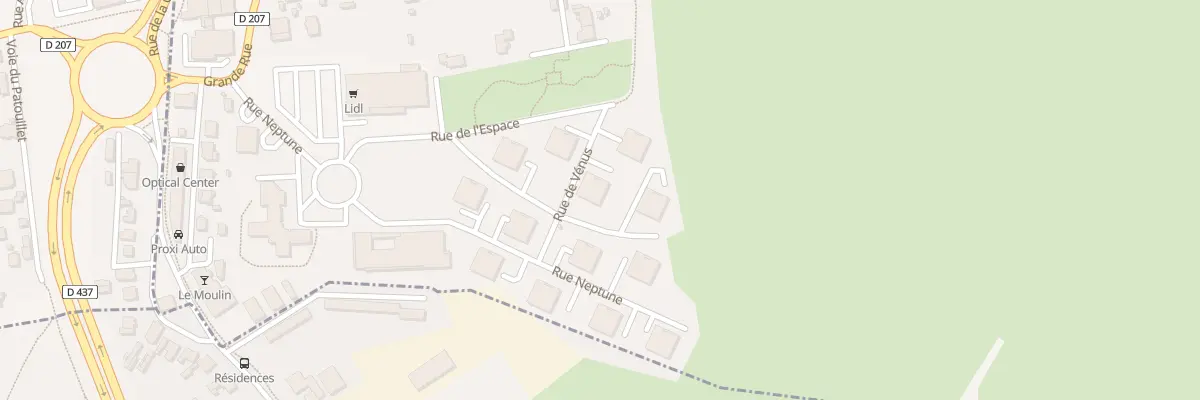 Plan du 3 Rue Venus à Taillecourt