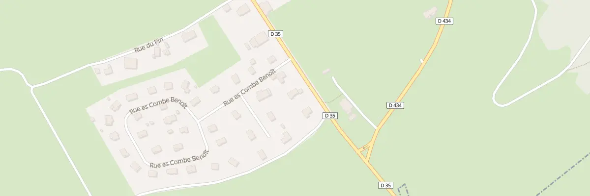 Plan du 24 Rte de Blamont à Roches-lès-Blamont