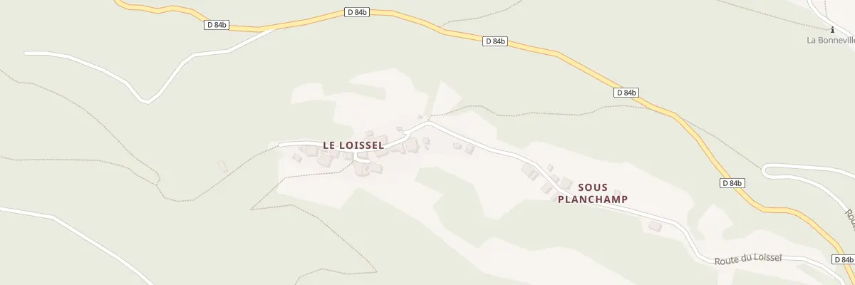 Plan du 5071 Le Loissel à Villaroger