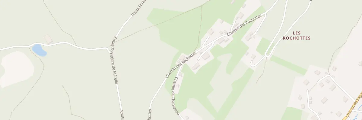 Plan du 136 Che des Rochottes à Gérardmer