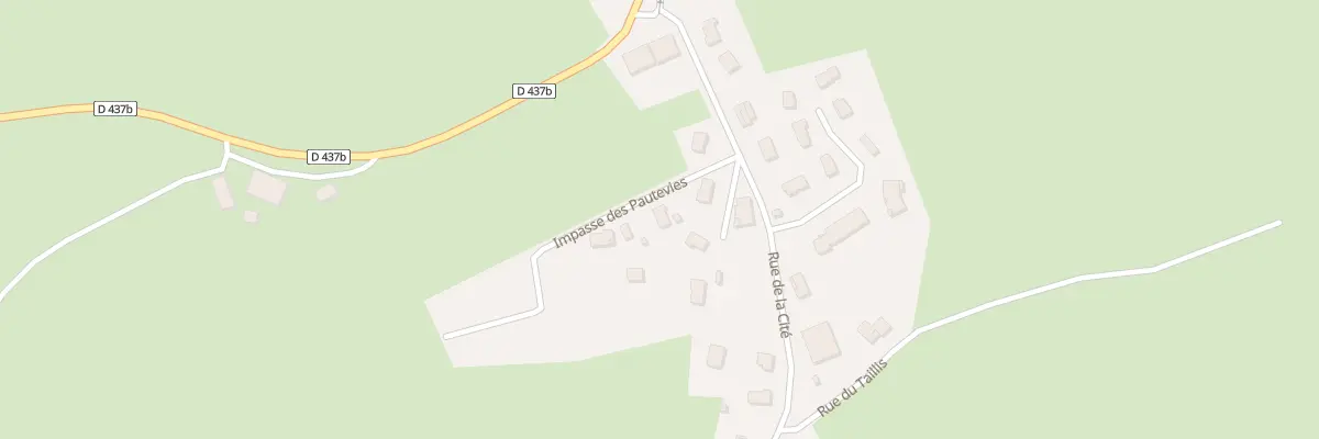 Plan du 3 Imp des Pautevies à Thiébouhans