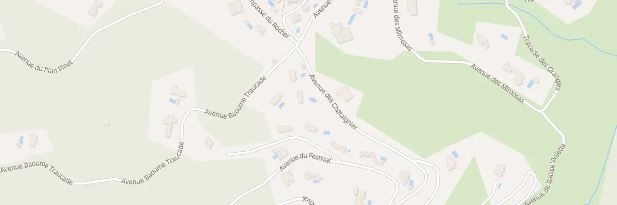 Plan du 9015 Av de Marsaou Saint Jean à Fréjus