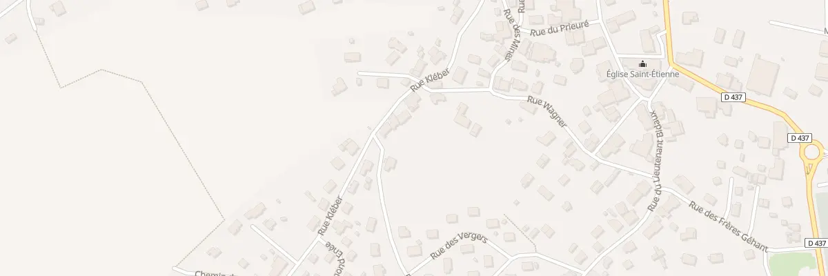 Plan du 11 Rue Kléber à Châtenois-les-Forges