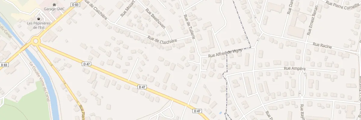Plan du 20 Rue de la Tuilerie à Bavilliers