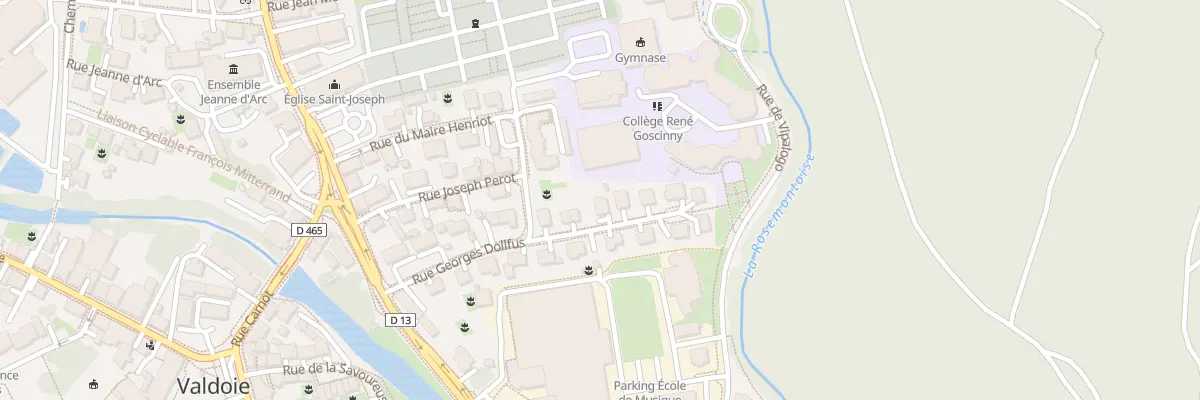Plan du 17 Rue Dollfus à Valdoie