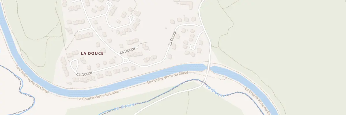 Plan du 259 Hameau de la Douce à Andelnans