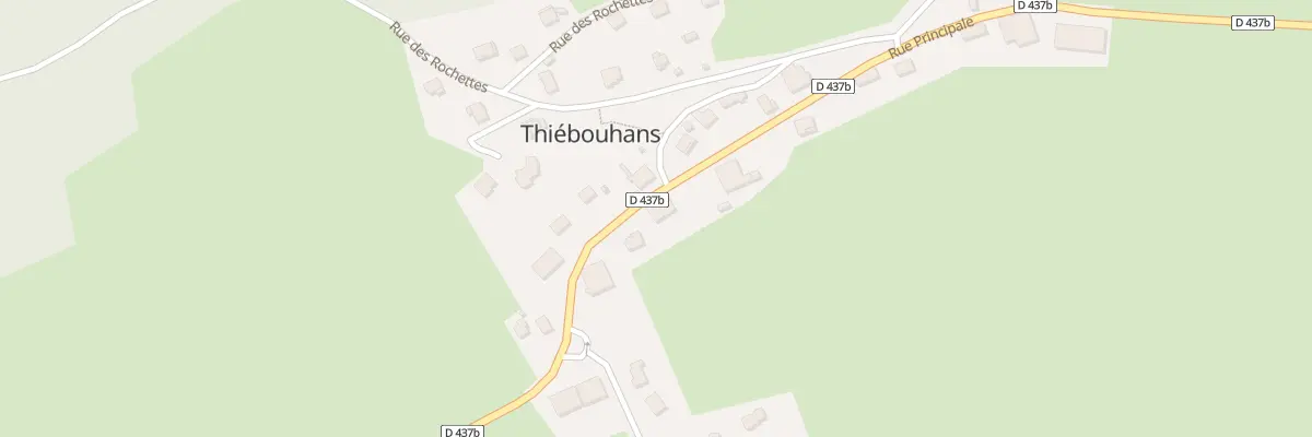 Plan du 5010 Au Village à Thiébouhans