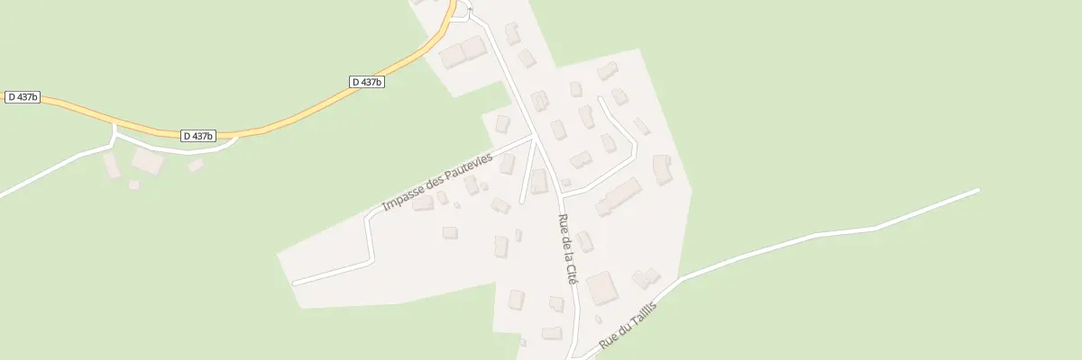 Plan du 5 Rue de la Cite à Thiébouhans