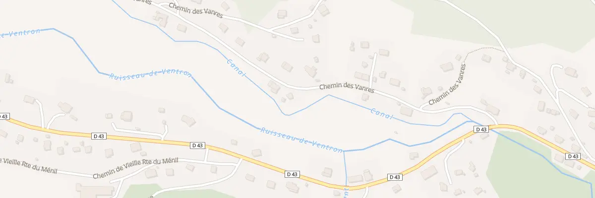 Plan du 5 Che Les Vanres à Ventron