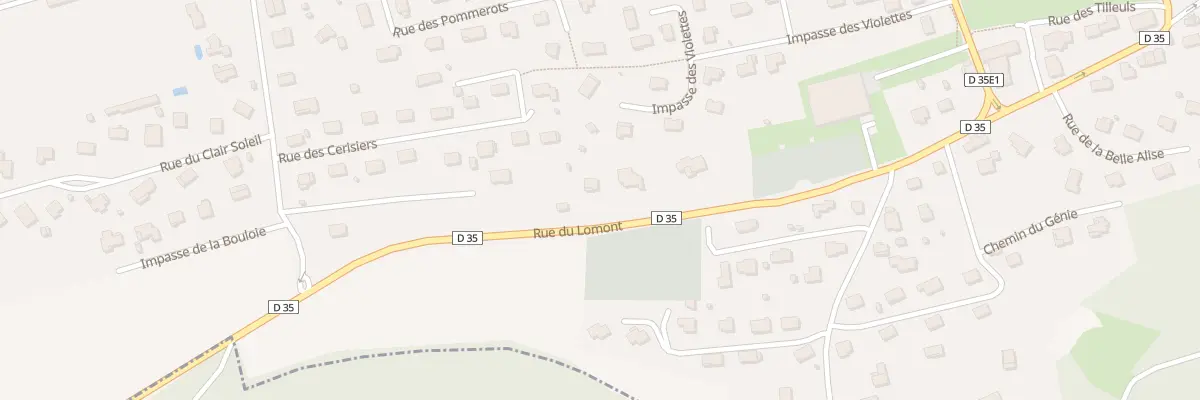 Plan du 9 Rue du Lomont à Blamont
