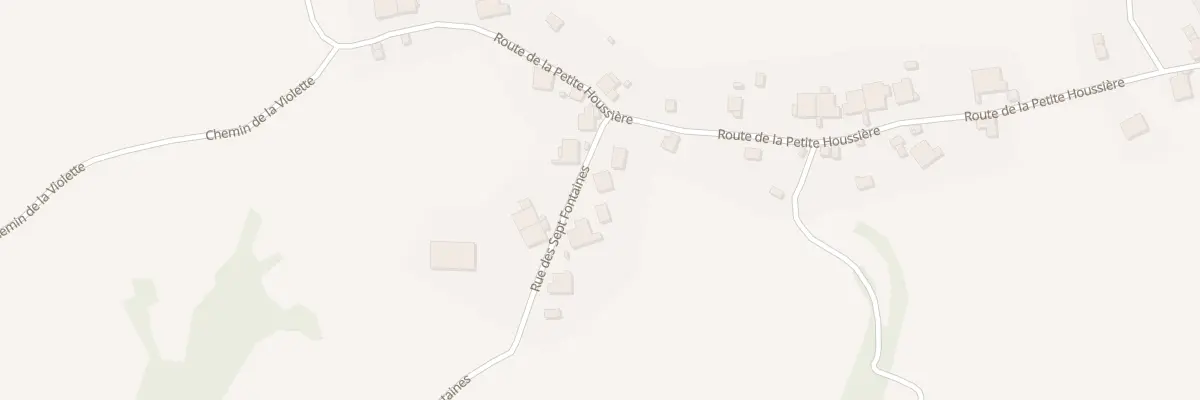 Plan du 59 Rue des Sept Fontaines à La Houssière