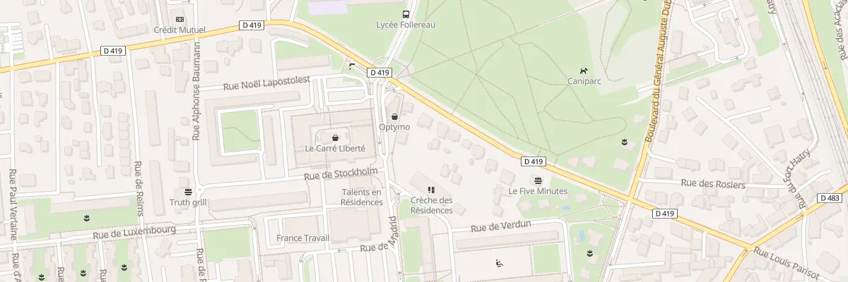 Plan du 43B Av du Général Leclerc à Belfort