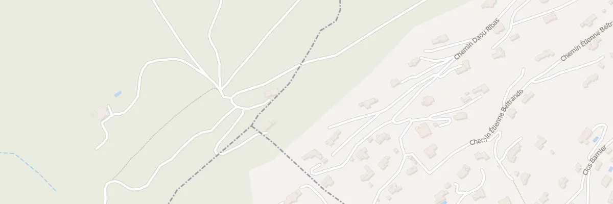Plan du 1980 Che de St Jean à Saint-Cézaire-sur-Siagne