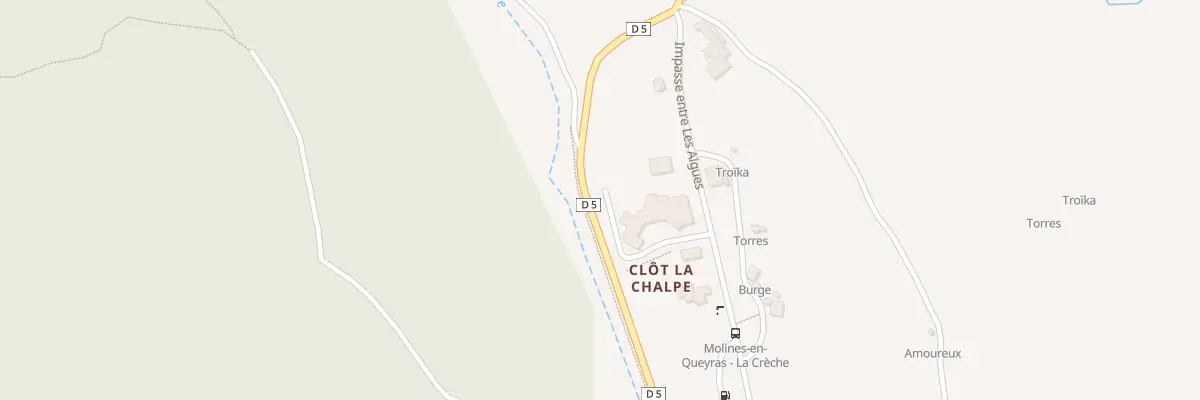 Plan du 265 Imp des Taoures à Molines-en-Queyras
