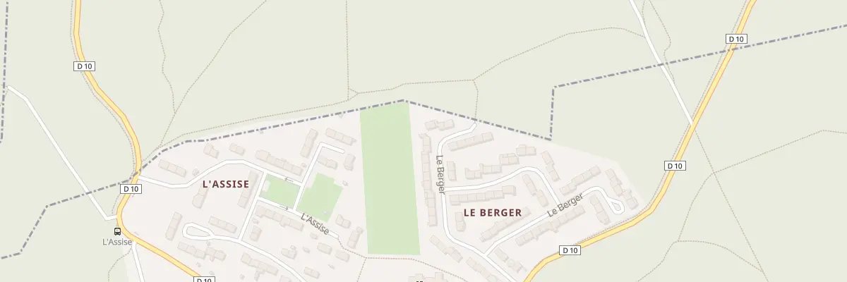 Plan du 119 Hameau du Berger à Andelnans