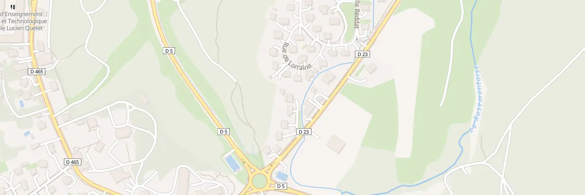 Plan du 7 Imp des Vosges à Valdoie
