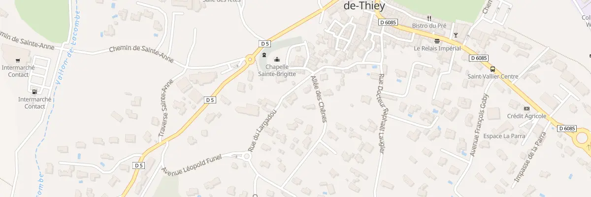 Plan du 7 Rue du Largadou à Saint-Vallier-de-Thiey