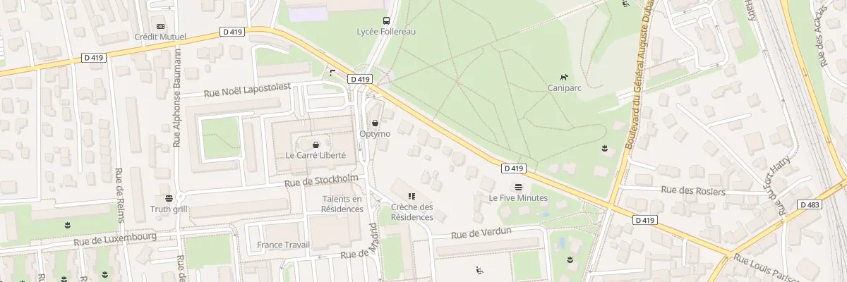 Plan du 41 Av du Général Leclerc à Belfort