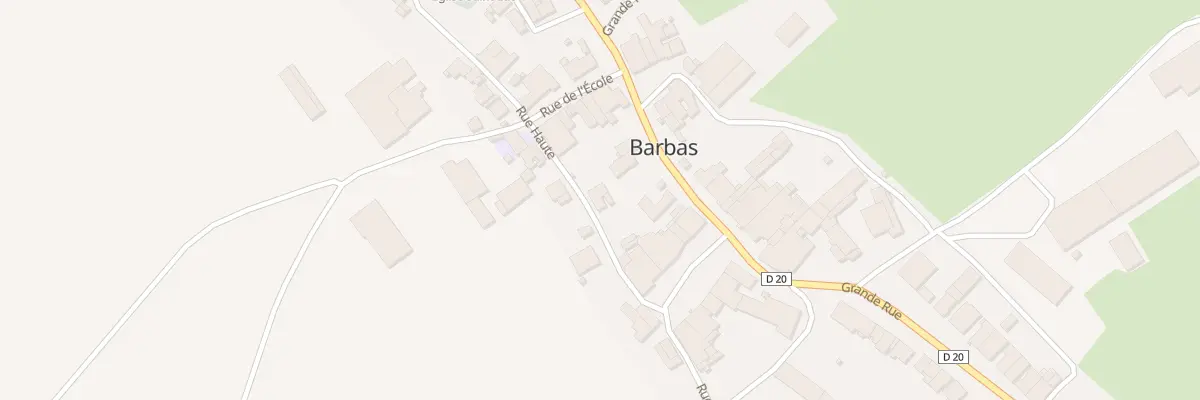 Plan du 9002 Rue Haute à Barbas