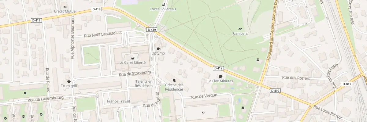 Plan du 39 Av du Général Leclerc à Belfort