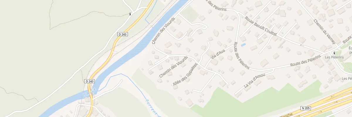 Plan du 79 Che des Viourds à Chamonix-Mont-Blanc