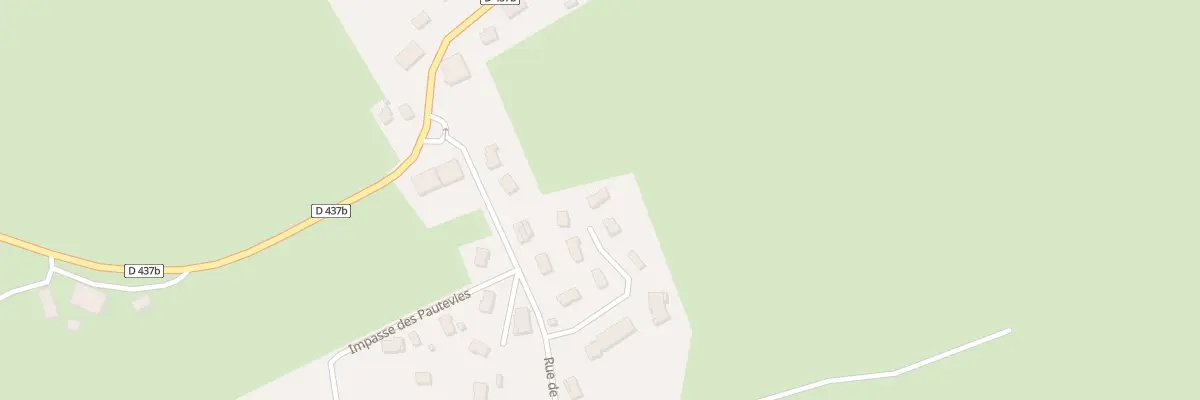 Plan du 5028 Au Village à Thiébouhans