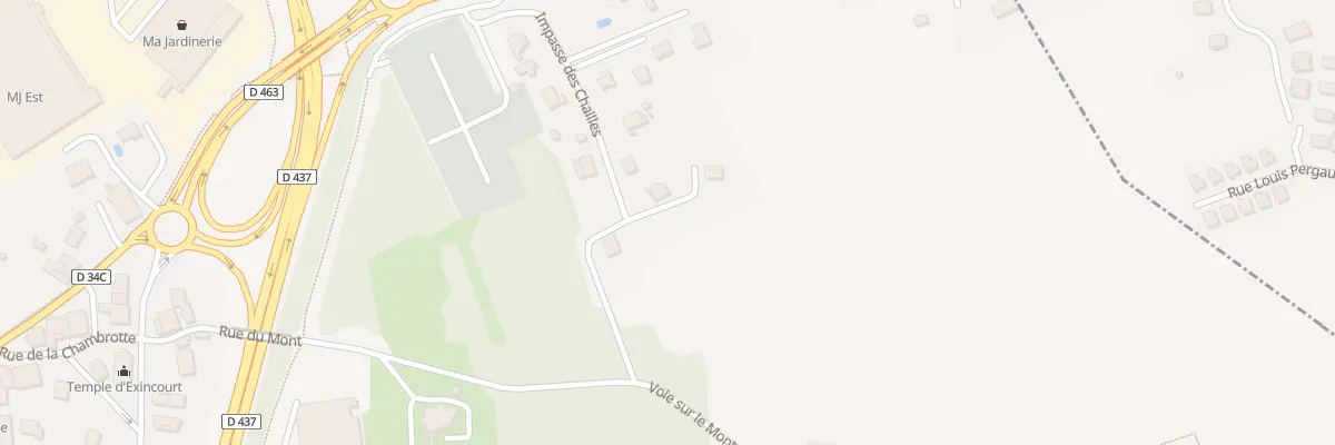 Plan du 17 Imp des Chailles à Exincourt