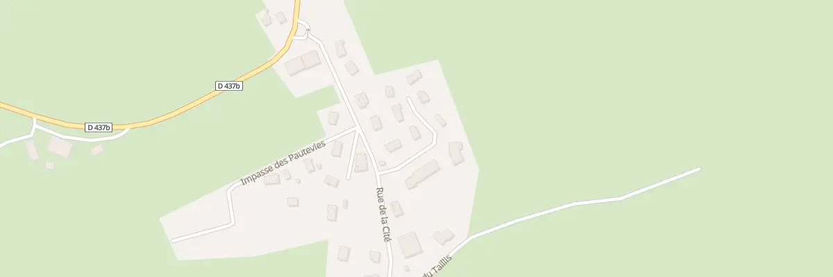 Plan du 2 Rue du Stade à Thiébouhans