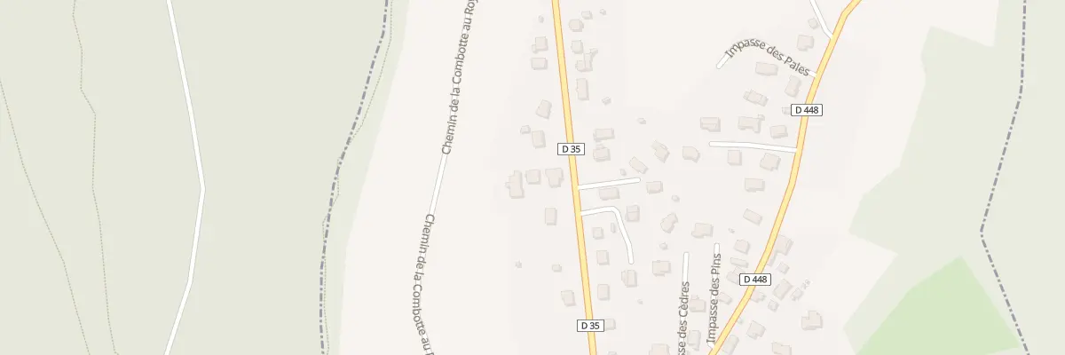 Plan du 2 Gr Grande Rue à Bondeval