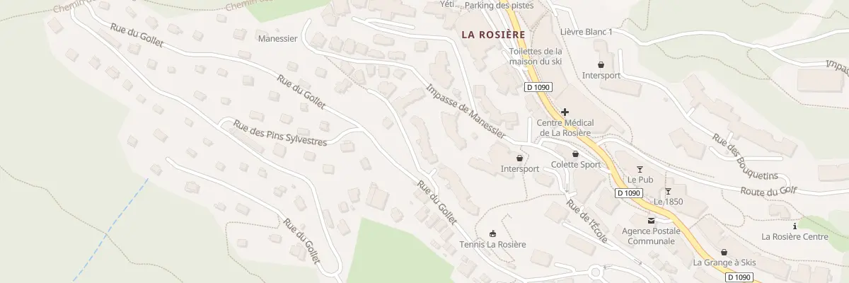 Plan du 5430 Imm Les Balcons de Tarenta à Montvalezan