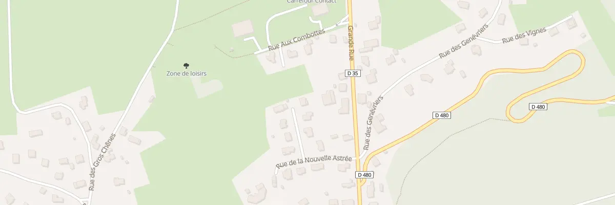 Plan du 8 Rue de Laronesse à Blamont