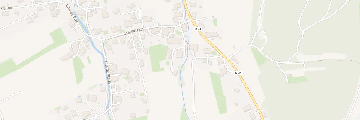 Plan du 3 Grande Rue à Vescemont
