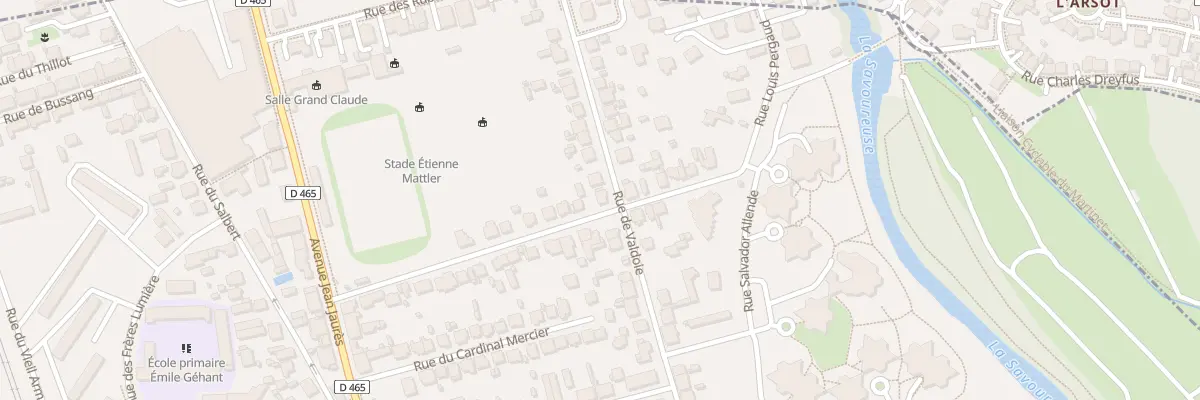 Plan du 49B Rue de Valdoie à Belfort