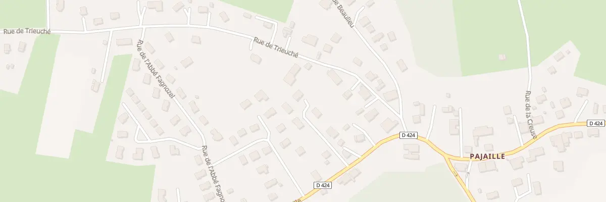 Plan du 6B Rue Sainte Odile à Étival-Clairefontaine