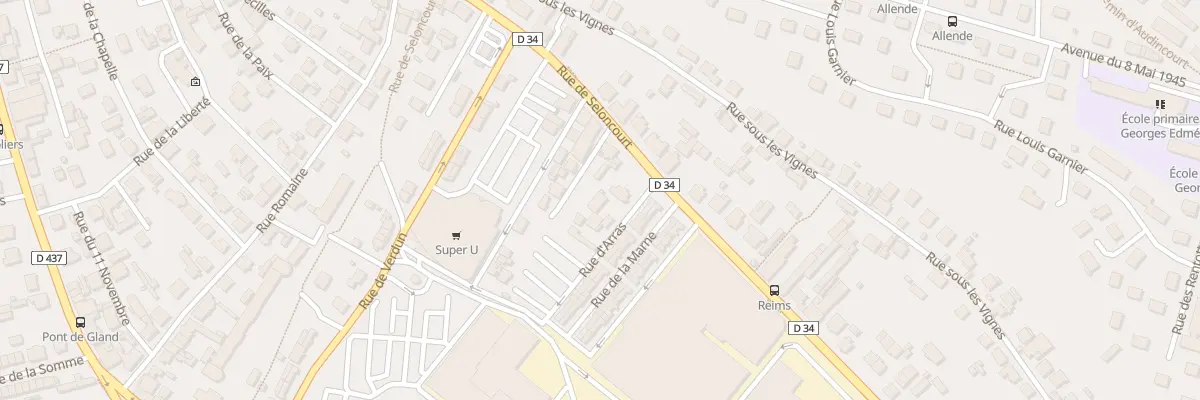 Plan du 4B Rue Arras à Audincourt