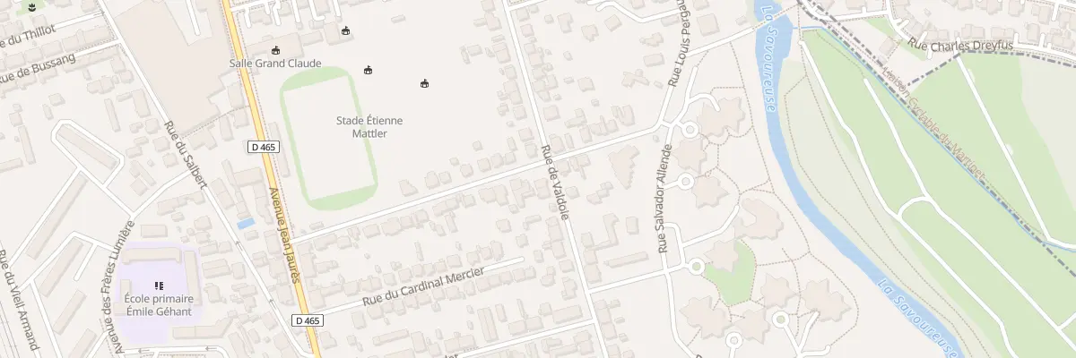 Plan du 49 Rue de Valdoie à Belfort