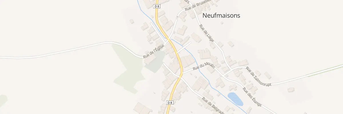 Plan du 5 Rue de Paris à Neufmaisons