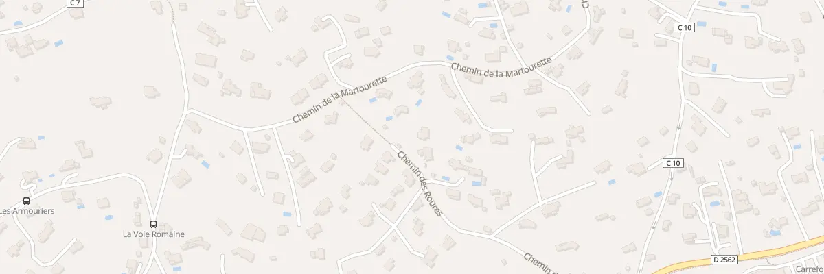 Plan du 320 Che des Roures Vc 44 au Tignet