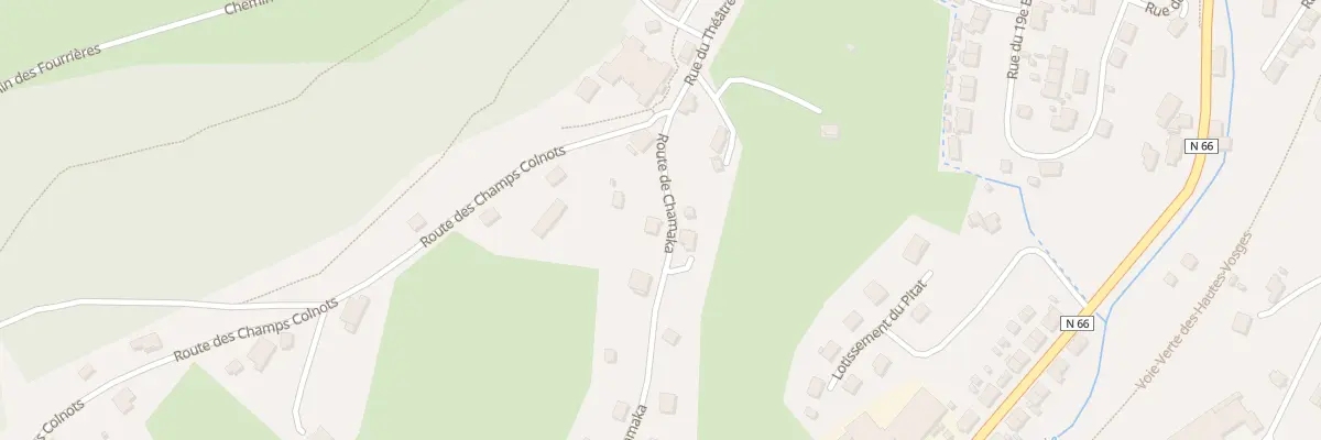 Plan du 2A Rte de Chamaka à Bussang