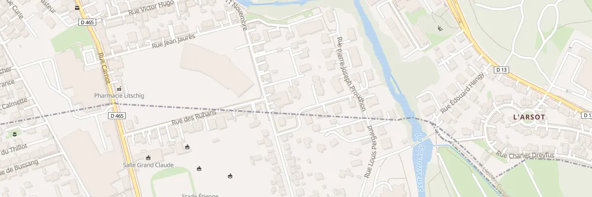 Plan du 21B Rue du Onze Novembre à Valdoie