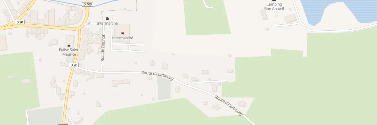 Plan du 4 Rte d’Harbouey à Blâmont