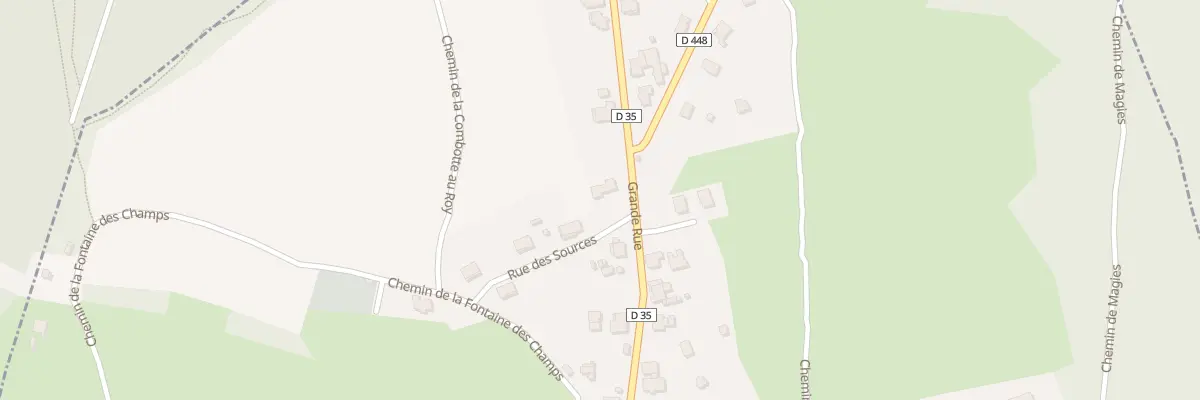 Plan du 10C Gr Grande Rue à Bondeval