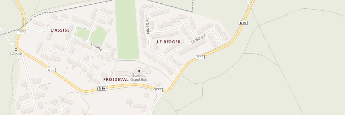 Plan du 165 Hameau du Berger à Andelnans