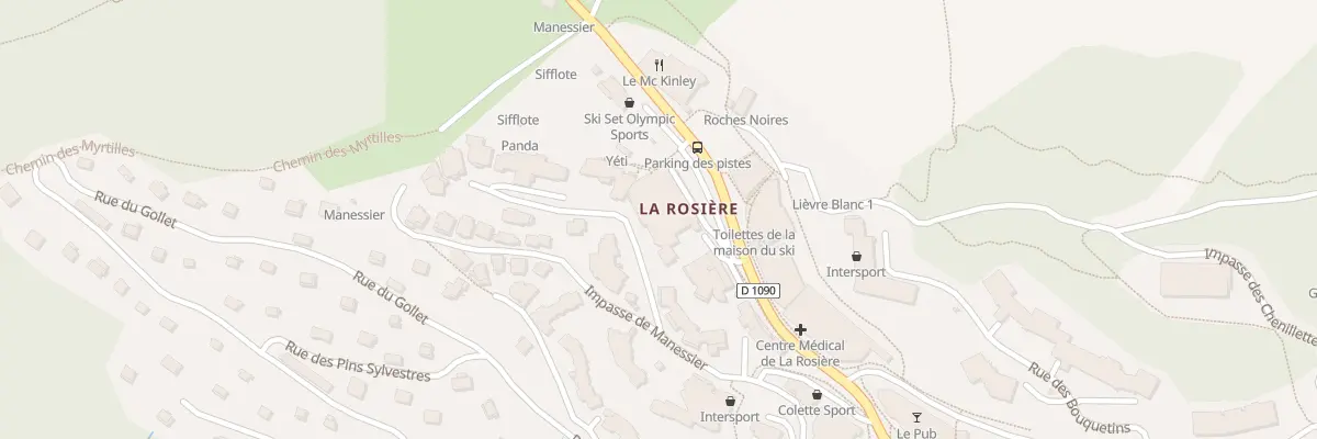 Plan du 84 Imp des Hauts de Manessier à Montvalezan