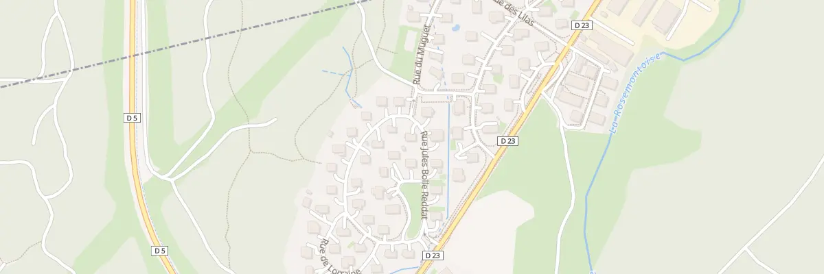 Plan du 3 Rue Bolle Reddat à Valdoie