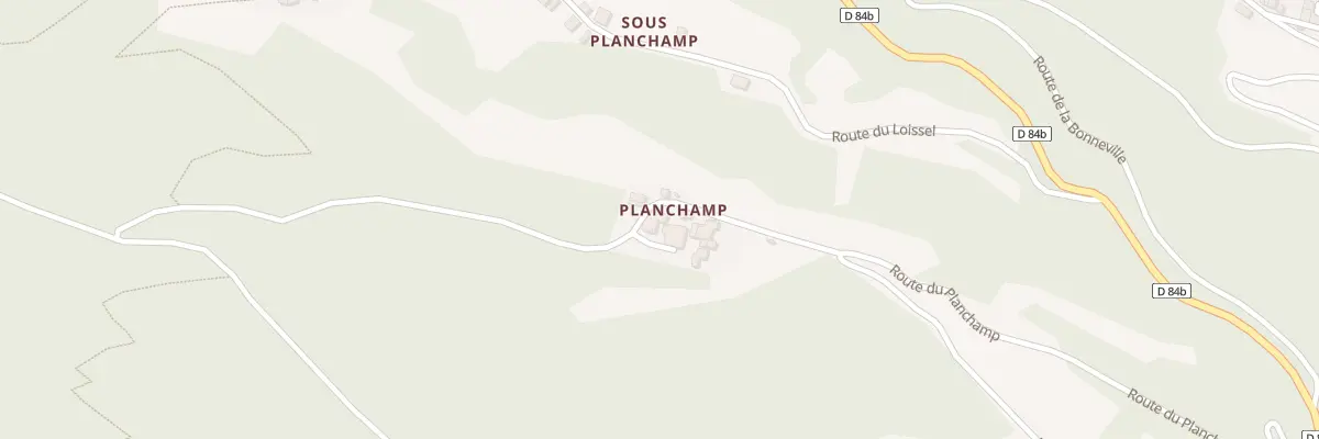 Plan du 5076 Plan Champ à Villaroger
